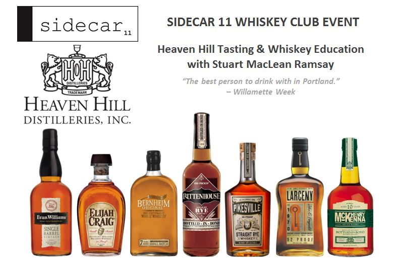 Heaven Hill Tasting & Whiskey Education with Stuart MacLean Ramsay