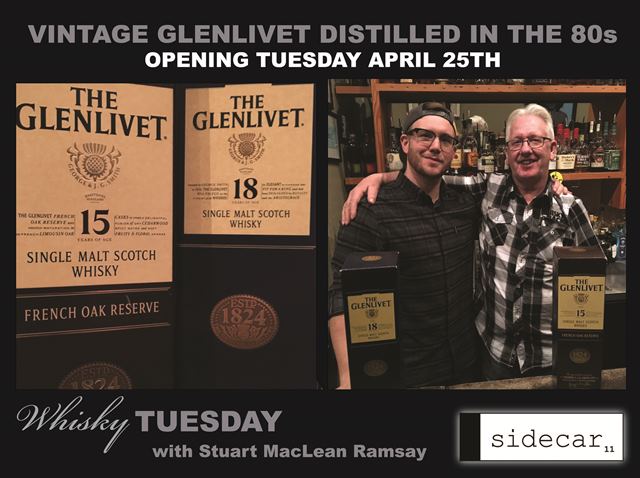 Vintage Glenlivet Opening This Tuesday 4/25